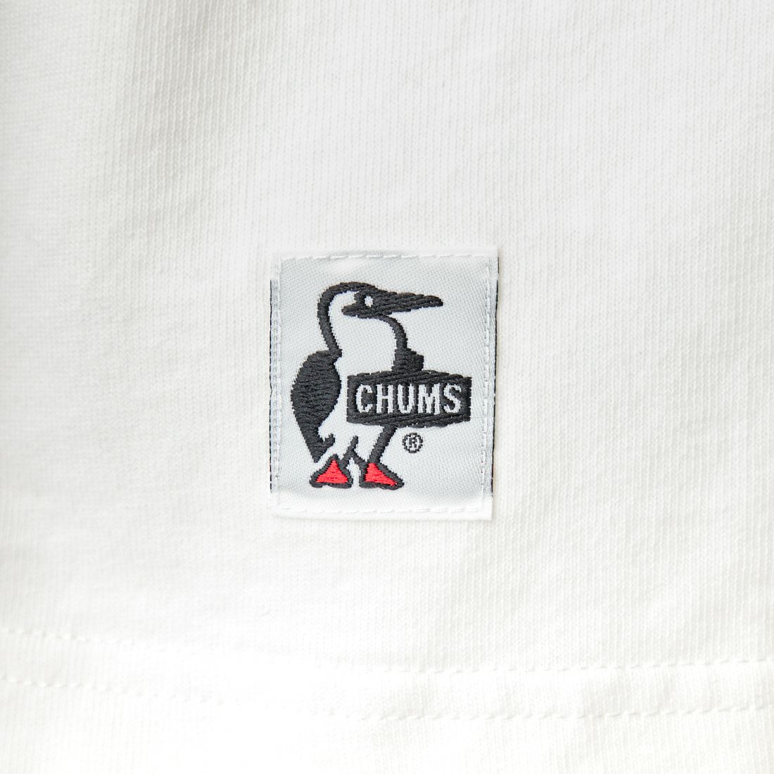 CHUMS [チャムス] 別注 ヒストリーロゴ バックプリントTシャツ [CH01-2311-JF] W001 WHITE