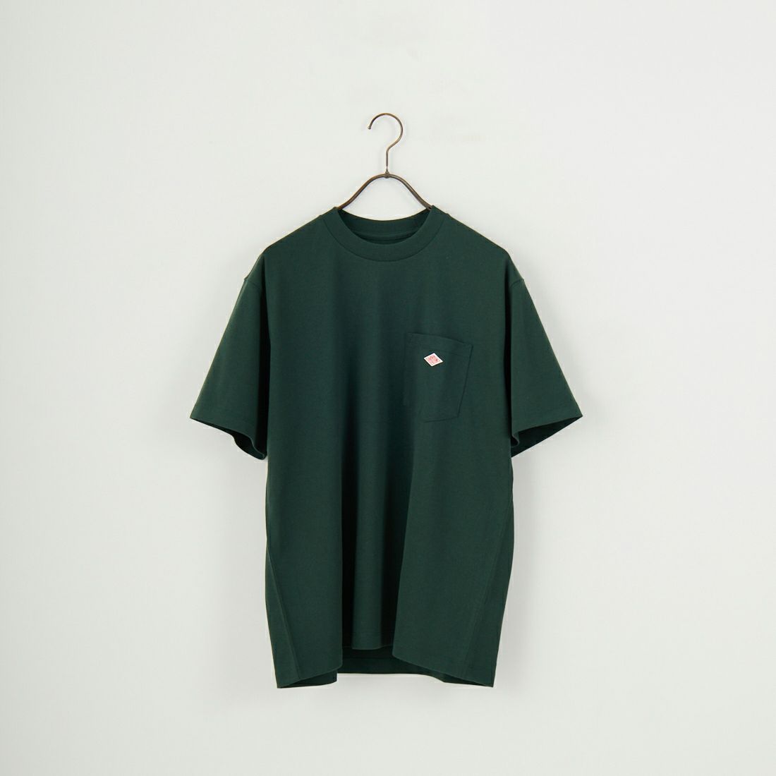 DANTON [ダントン] ソリッド ポケットTシャツ [DT-C0198TCB] FOREST