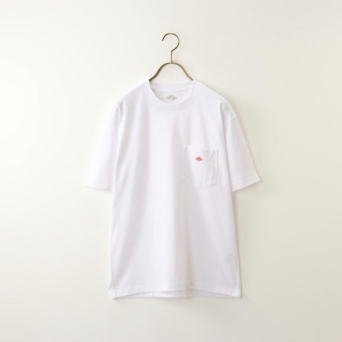 DANTON [ダントン] 半袖ポケットTシャツ [DT-C0198TCB] WHITE