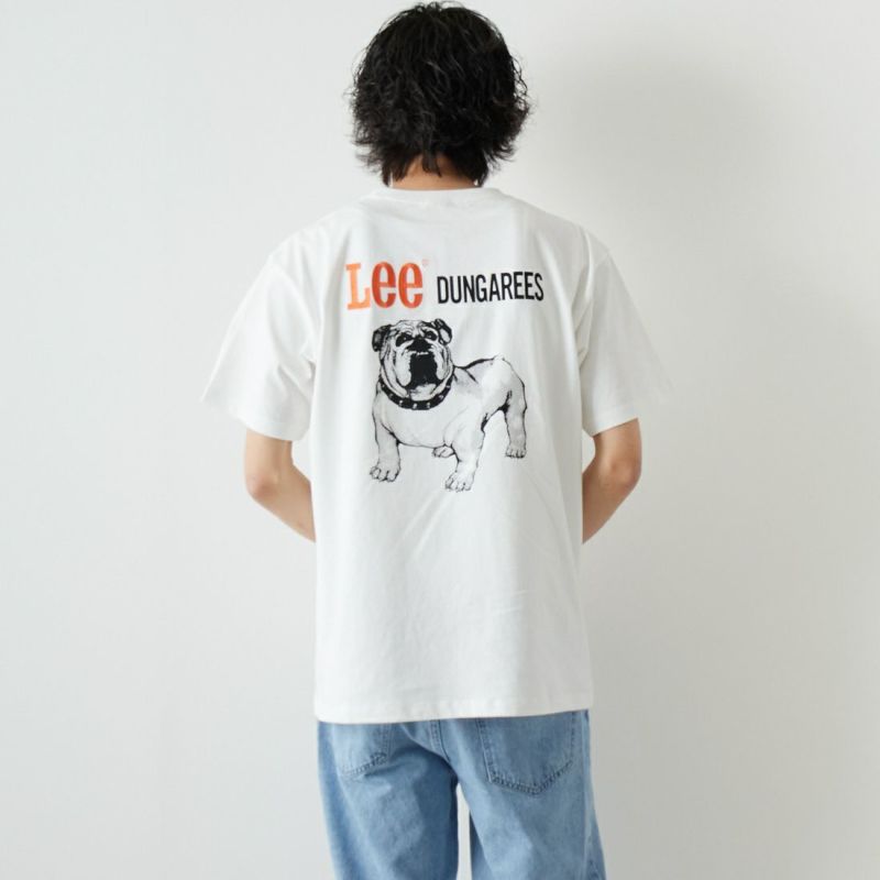 LEE [リー] ブルドッグプリントTシャツ [LT3076]