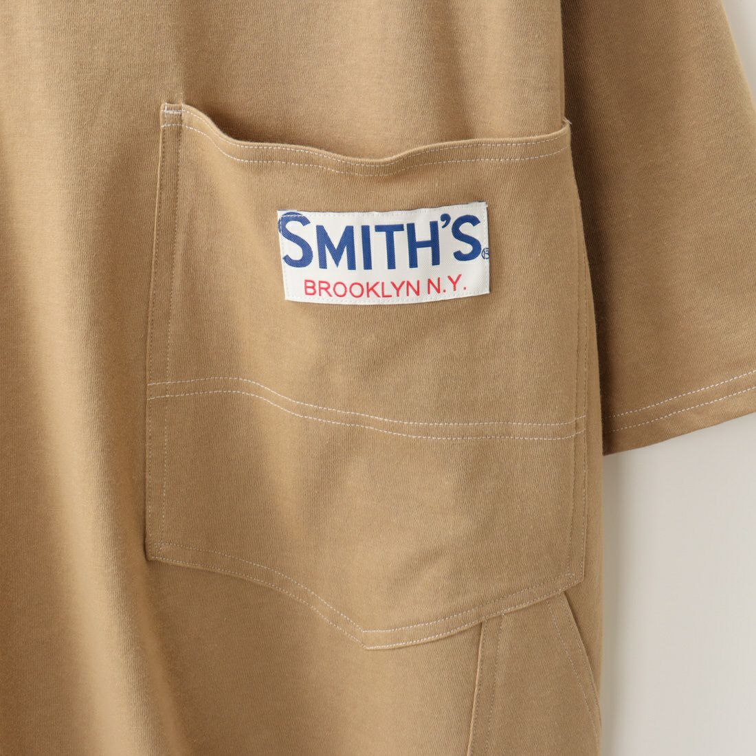 SMITH'S [スミス] 別注 ペインターポケットTシャツ [3275-2251-JF] 71 BEIGE