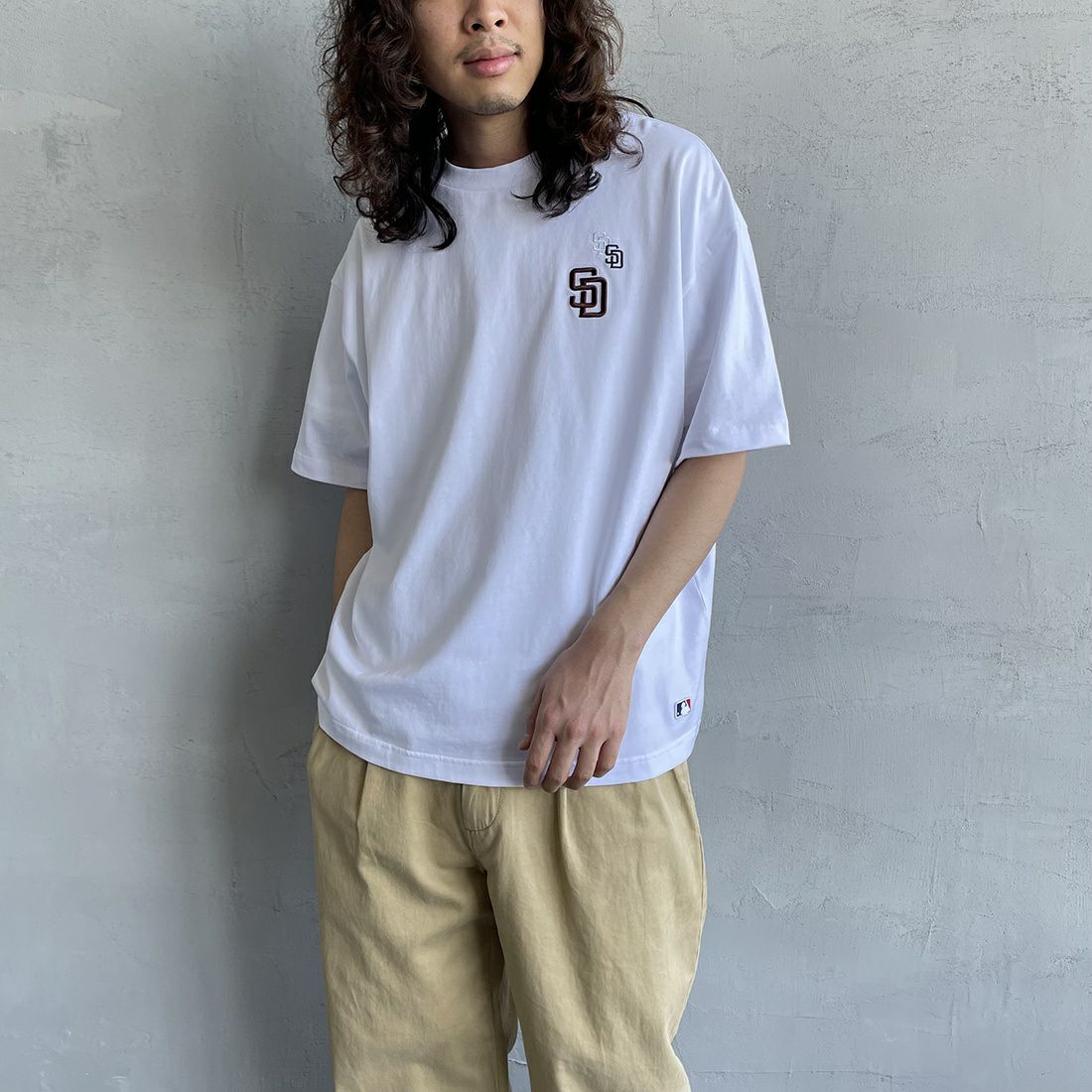SD WHITE&&モデル身長：173cm 着用サイズ：L&&
