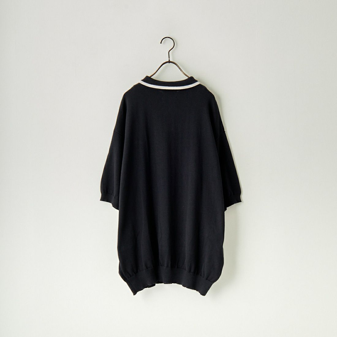 THE FOX [ザフォックス] 別注 ラインポロシャツ [PN23S014-JF] BLACK