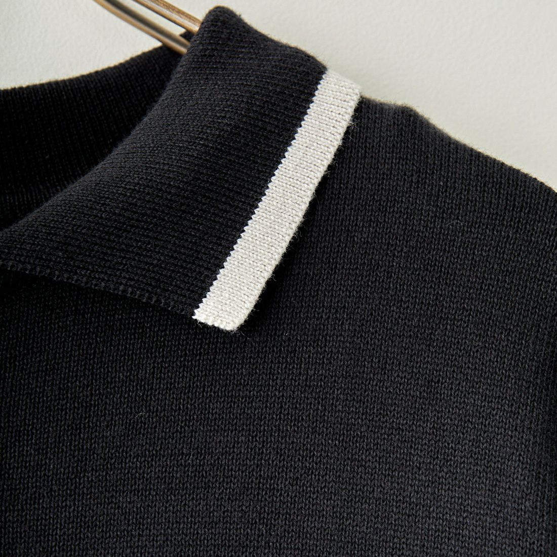 THE FOX [ザフォックス] 別注 ラインポロシャツ [PN23S014-JF] BLACK