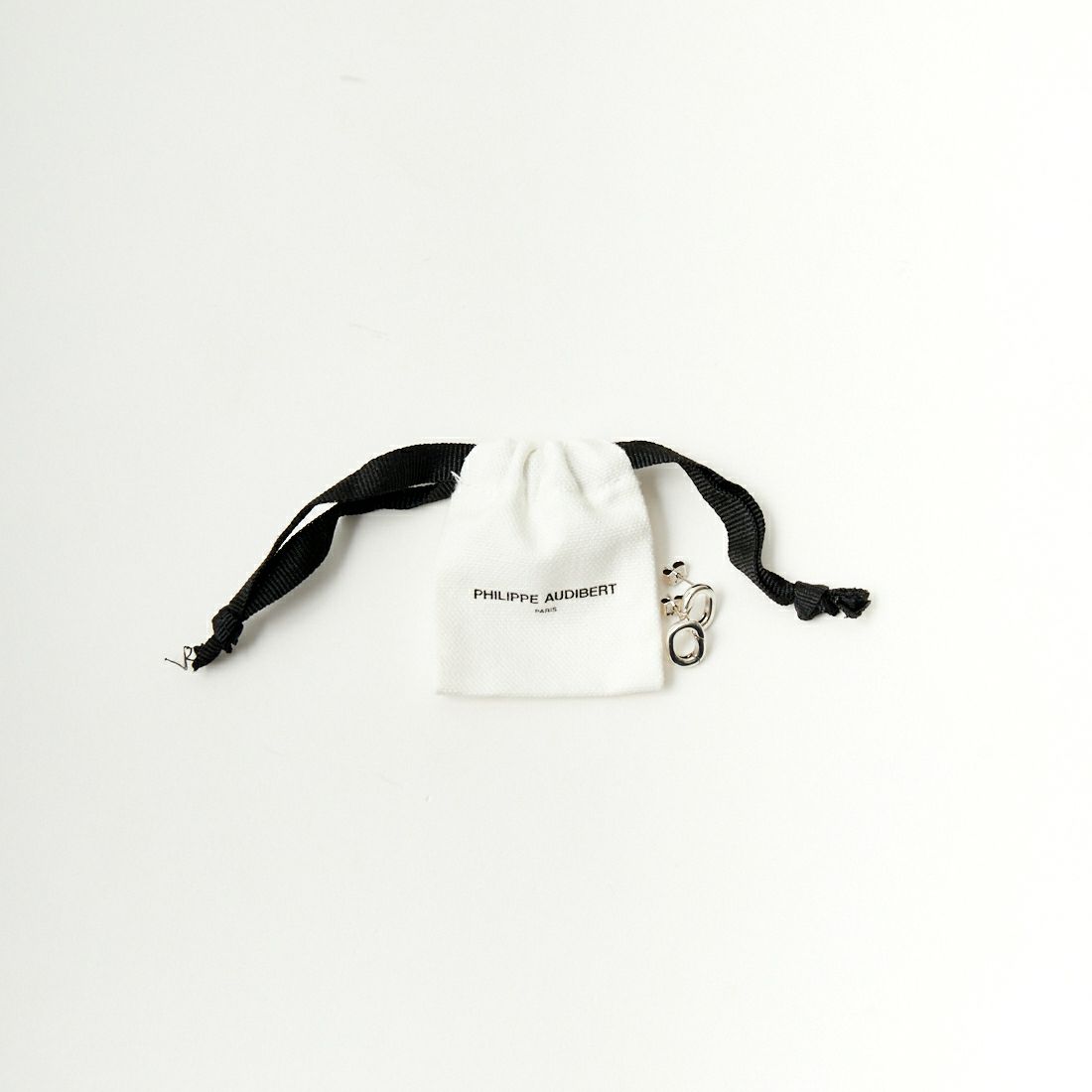 PHILIPPE AUDIBERT [フィリップ オーディベール] FILINE PM シルバーピアス [BO6023] SILVER