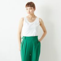 01 ｵﾌﾎﾜｲﾄ&&モデル身長：160cm 着用サイズ：F&&