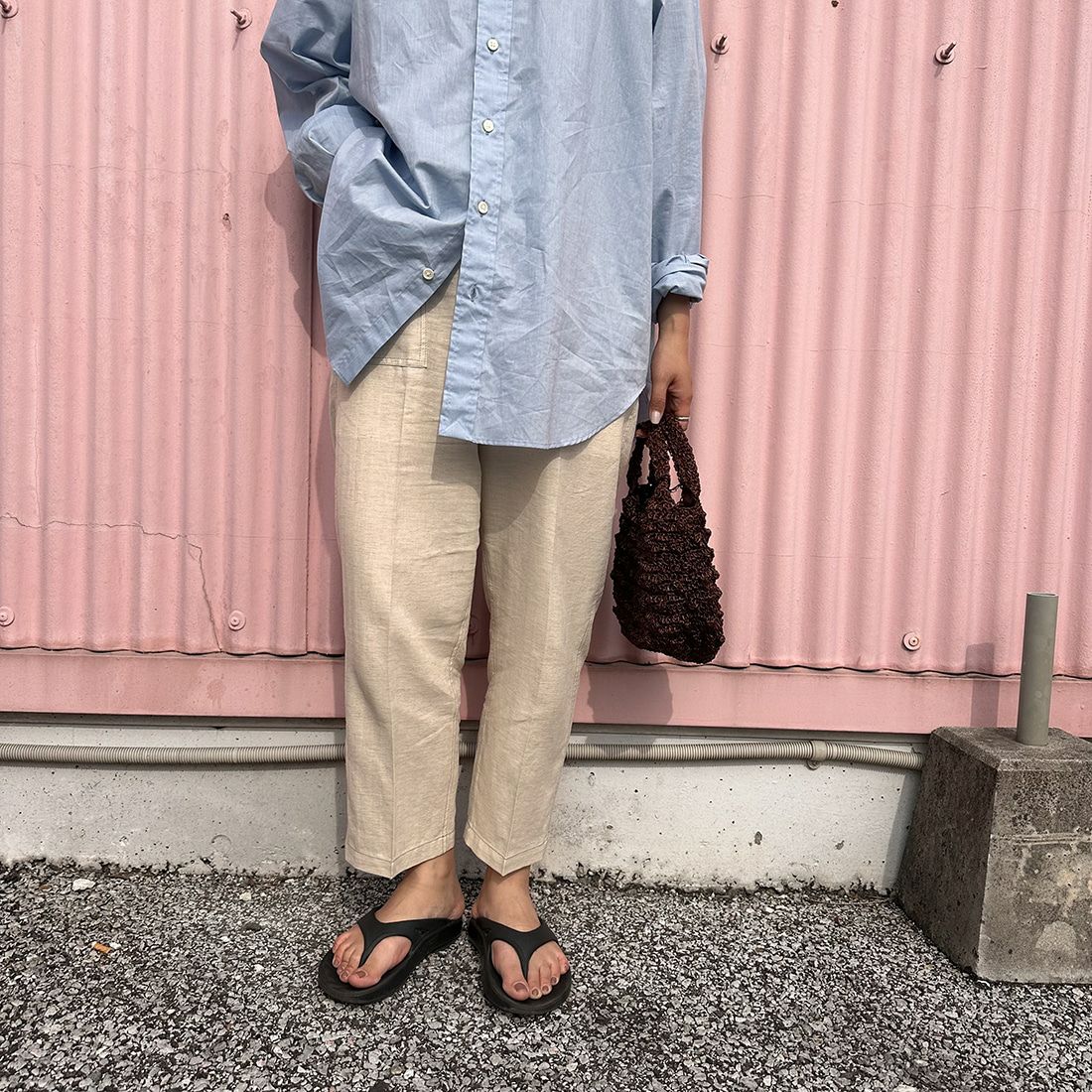 NATURAL&&モデル身長：156cm 着用サイズ：M&&