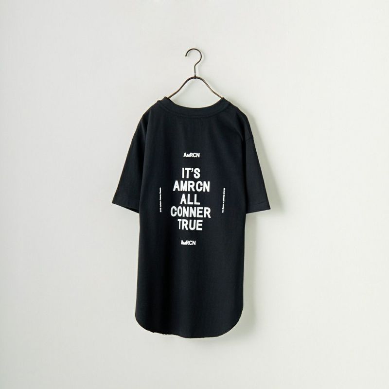 Americana × JEANS FACTORY [アメリカーナ × ジーンズファクトリー] 別注 ラウンドバックプリントTシャツ  [ASO-M650-2-JF]｜ジーンズファクトリー公式通販サイト JEANS FACTORY Online Shop