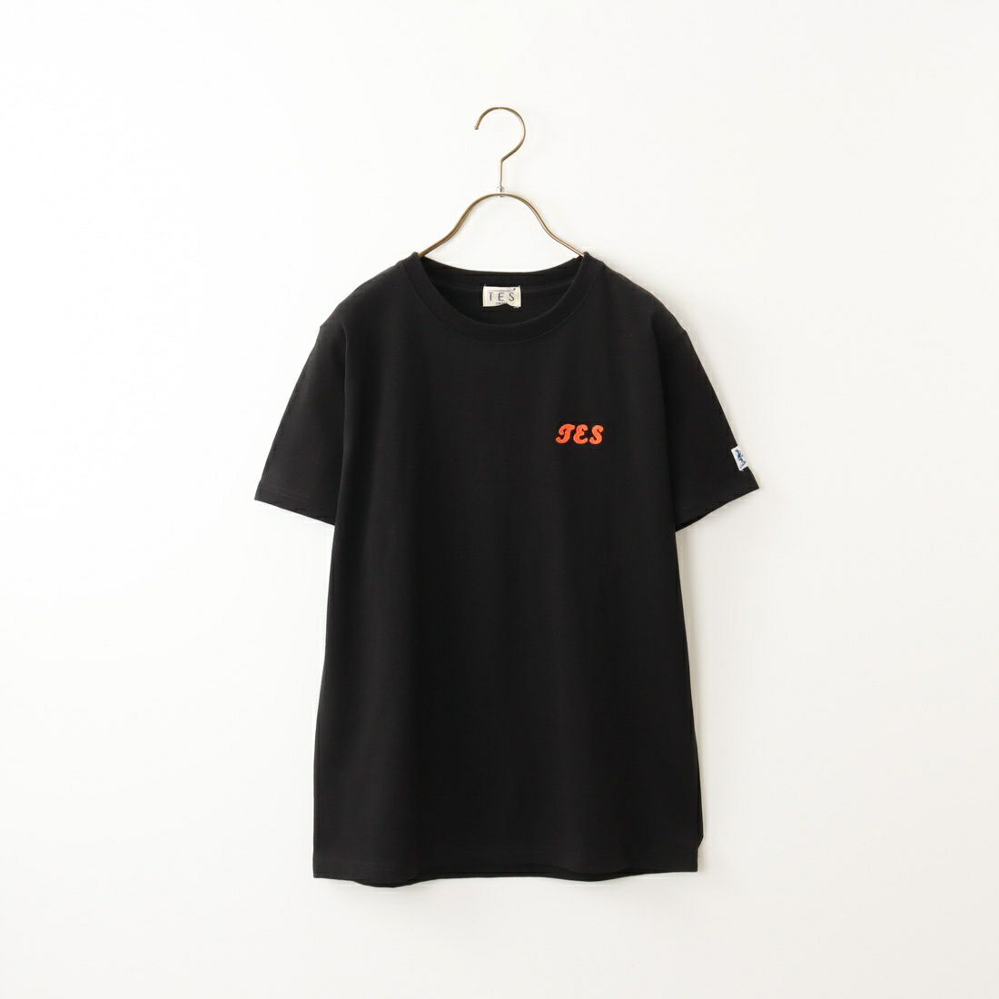The Endless Summer [エンドレスサマー] 別注 サーフBUHI サガラ刺繍ロゴバックプリントTシャツ [C-23574505-JF] 01 BLACK