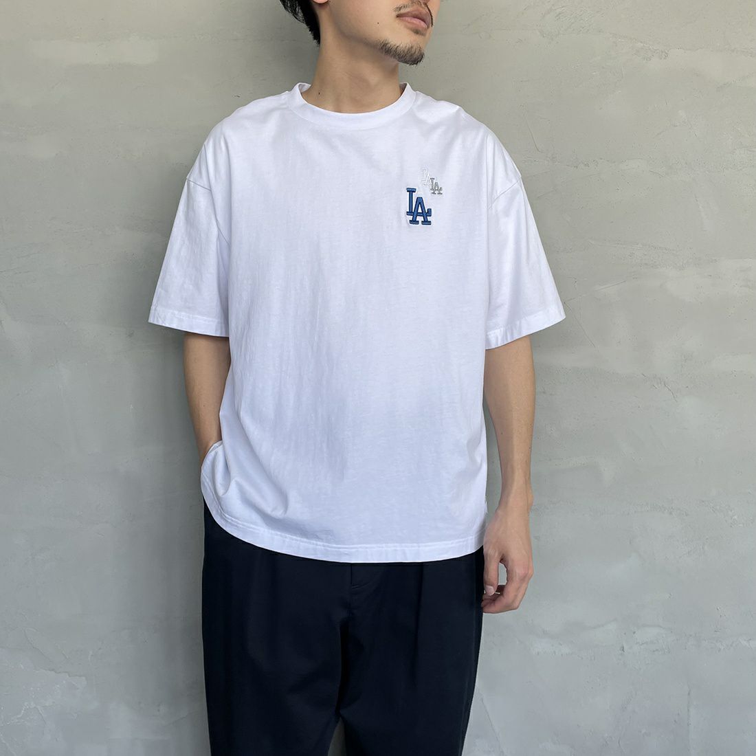 LA WHITE&&モデル身長：168cm 着用サイズ：L&&