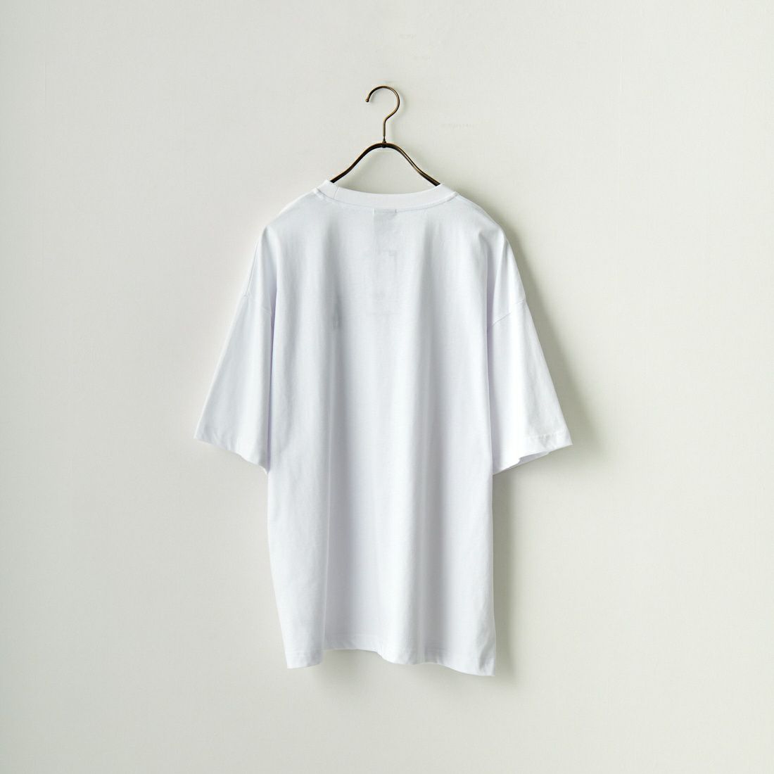 Fanatics [ファナティクス] 別注 MLB 3連ワンポイントロゴ刺繍 ショートスリーブTシャツ [ML0123SS0013-JF] LA WHITE