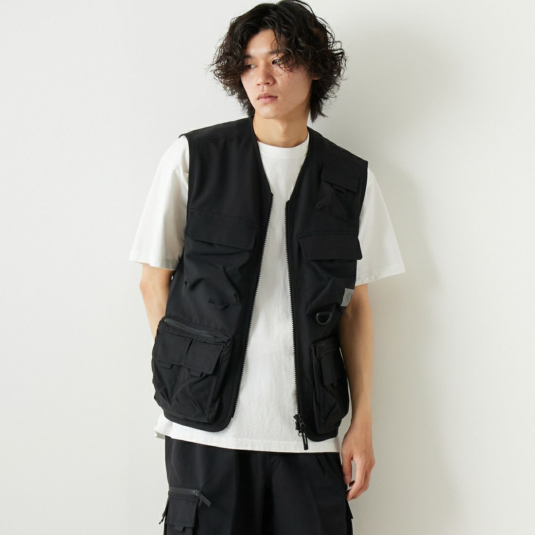 カーハート Carhartt wip エルムウッドベストMサイズ 黒 Yahoo!フリマ 