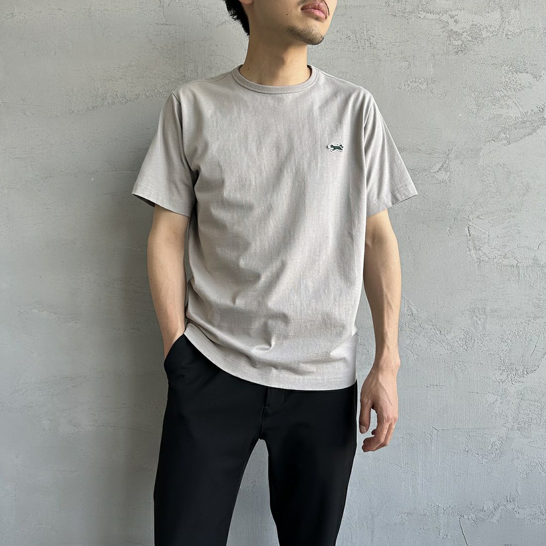 THE FOX [ザフォックス] 別注 ワンポイントロゴ ショートスリーブTシャツ [PN23S016-JF]