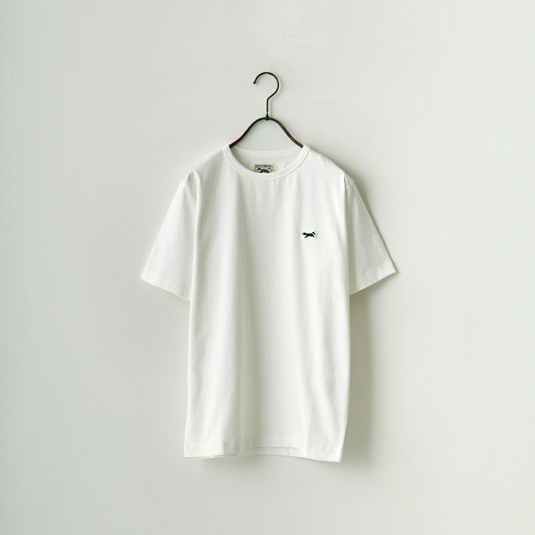 THE FOX [ザフォックス] 別注 ワンポイントロゴ ショートスリーブTシャツ [PN23S016-JF] WHITE