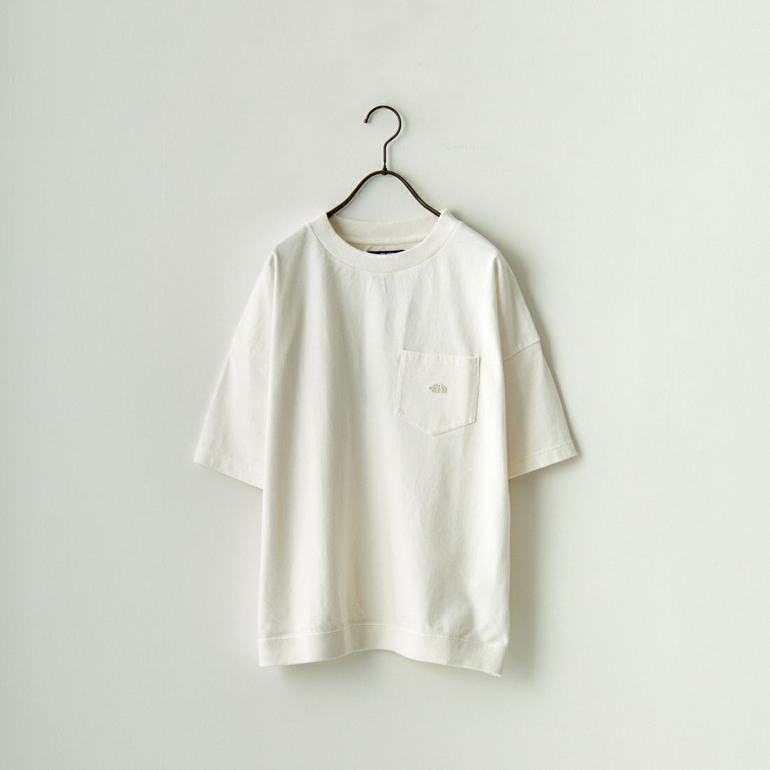 THE NORTH FACE PURPLE LABEL [ザ ノースフェイス パープルレーベル] ハイバルギーポケットTシャツ [NT3323N] OW OFF WHI