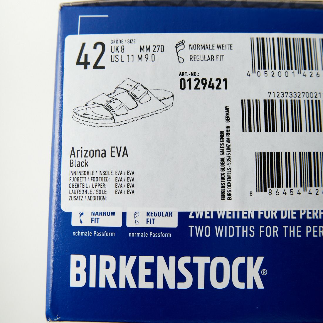BIRKENSTOCK [ビルケンシュトック] Arizona アリゾナ EVA [ARIZONA-EVA] 129421