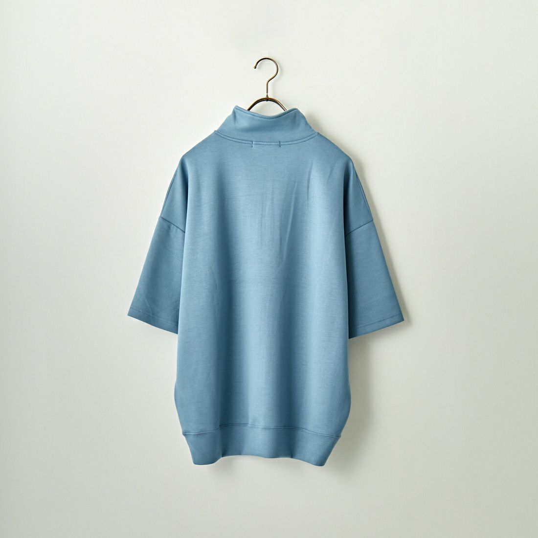 Jeans Factory Clothes [ジーンズファクトリークローズ] ハイポンチハーフジップTシャツ [JFC-232-061] BLUE