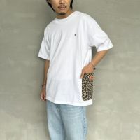 WHT/LEO BE&&モデル身長：173cm 着用サイズ：L&&