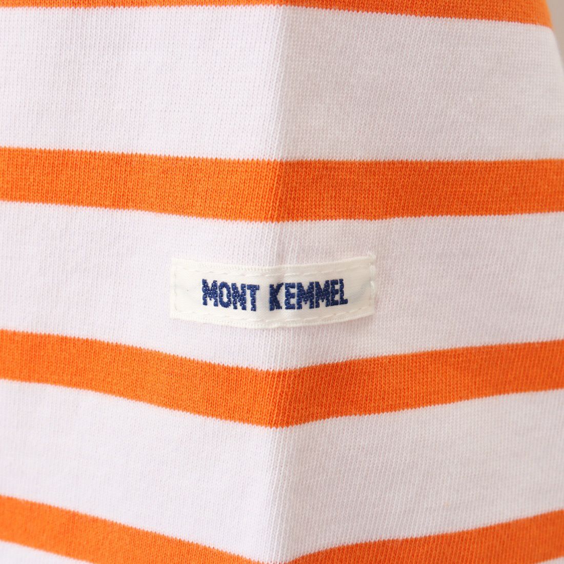 MONT KEMMEL [モンケメル] ショートスリーブバスクシャツ [MKL-000-231014] WHT/ORG