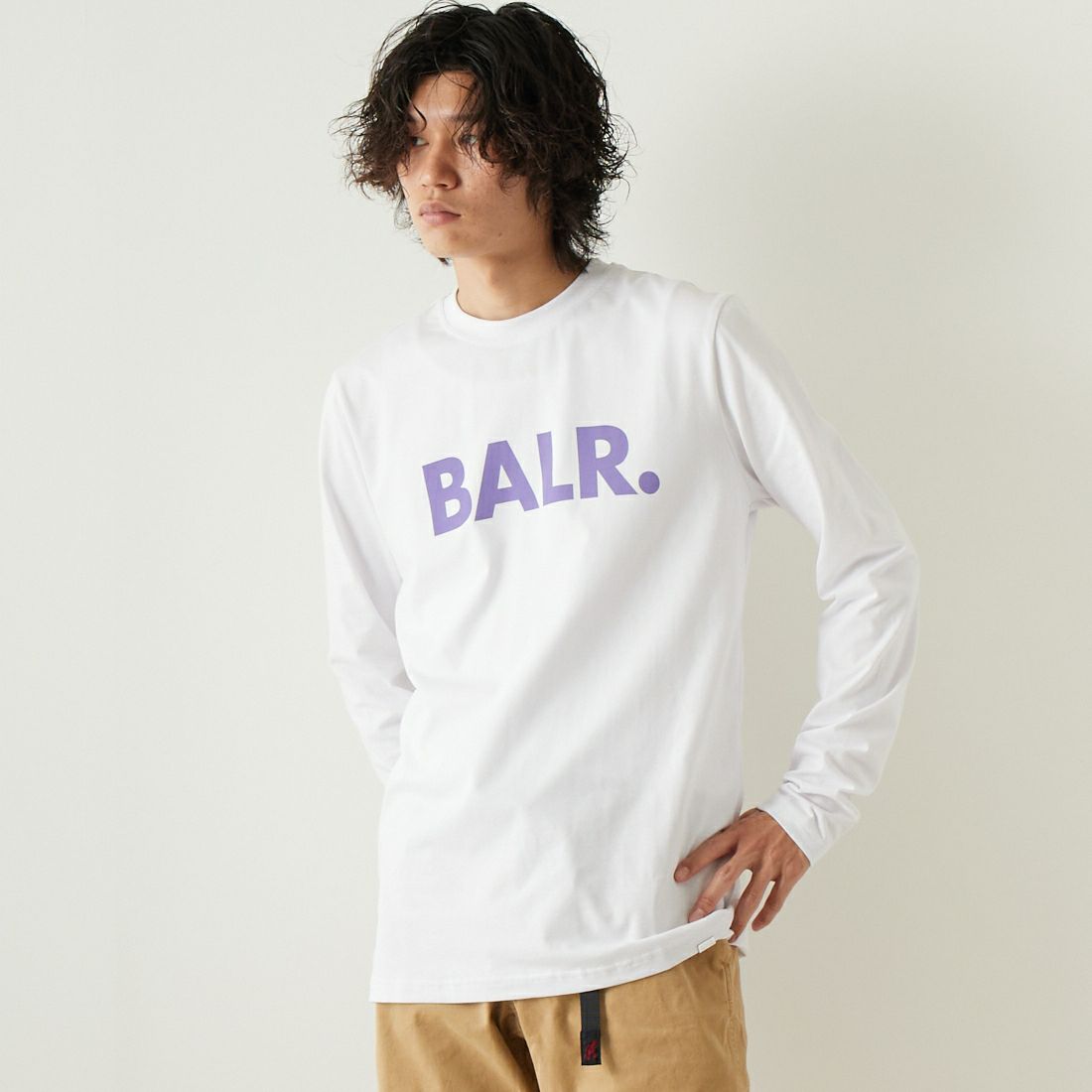 BALR. [ボーラー] OLAF STRAIGHT ブランドロゴTシャツ [B11111042]