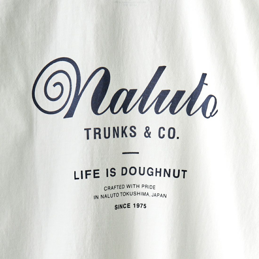 NALUTO TRUNKS [ナルトトランクス] ロゴTシャツ [LOGO-TEE] ﾎﾜｲﾄ