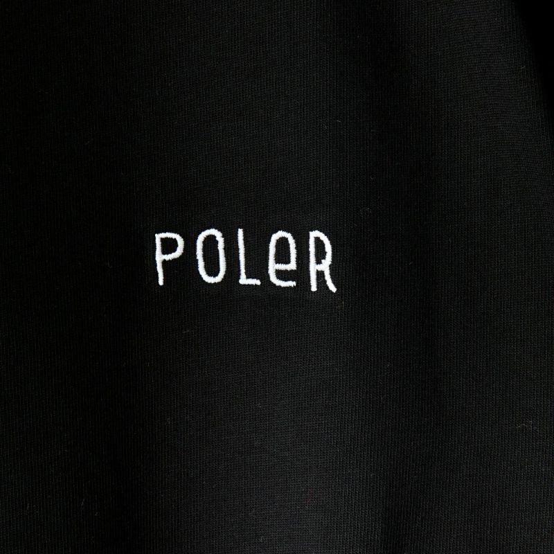 POLeR [ポーラー] 別注 POPPY バックプリントTシャツ [231MCV4002-JF] BLACK