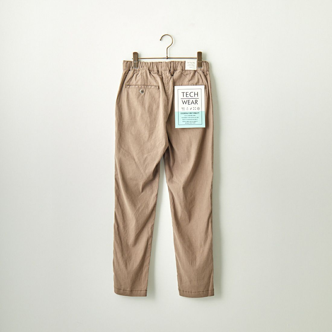 Jeans Factory Clothes [ジーンズファクトリークローズ] ハイブリットリネン1Pイージートラウザー [JFC-232-033] 67 BEG