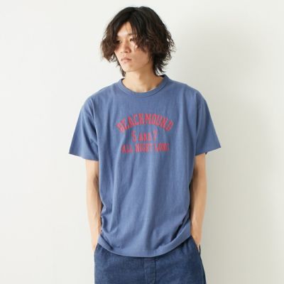 WAREHOUSE [ウエアハウス] BEACHMOUND ロゴプリントTシャツ [4064