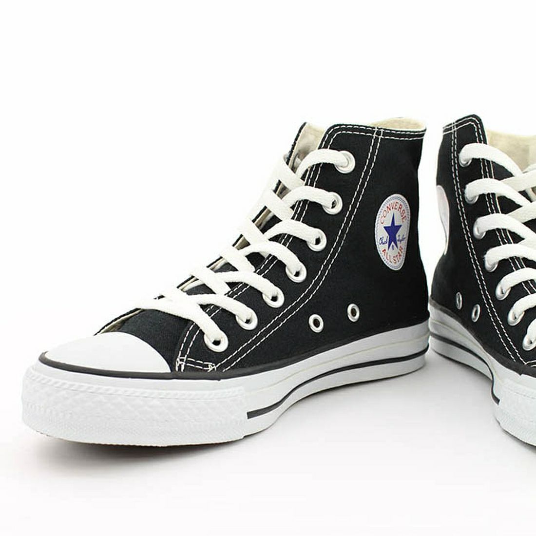 CONVERSE [コンバース] オールスターHI キャンバススニーカー [CANVAS-AS-HI] 3010 ﾌﾞﾗｯｸ