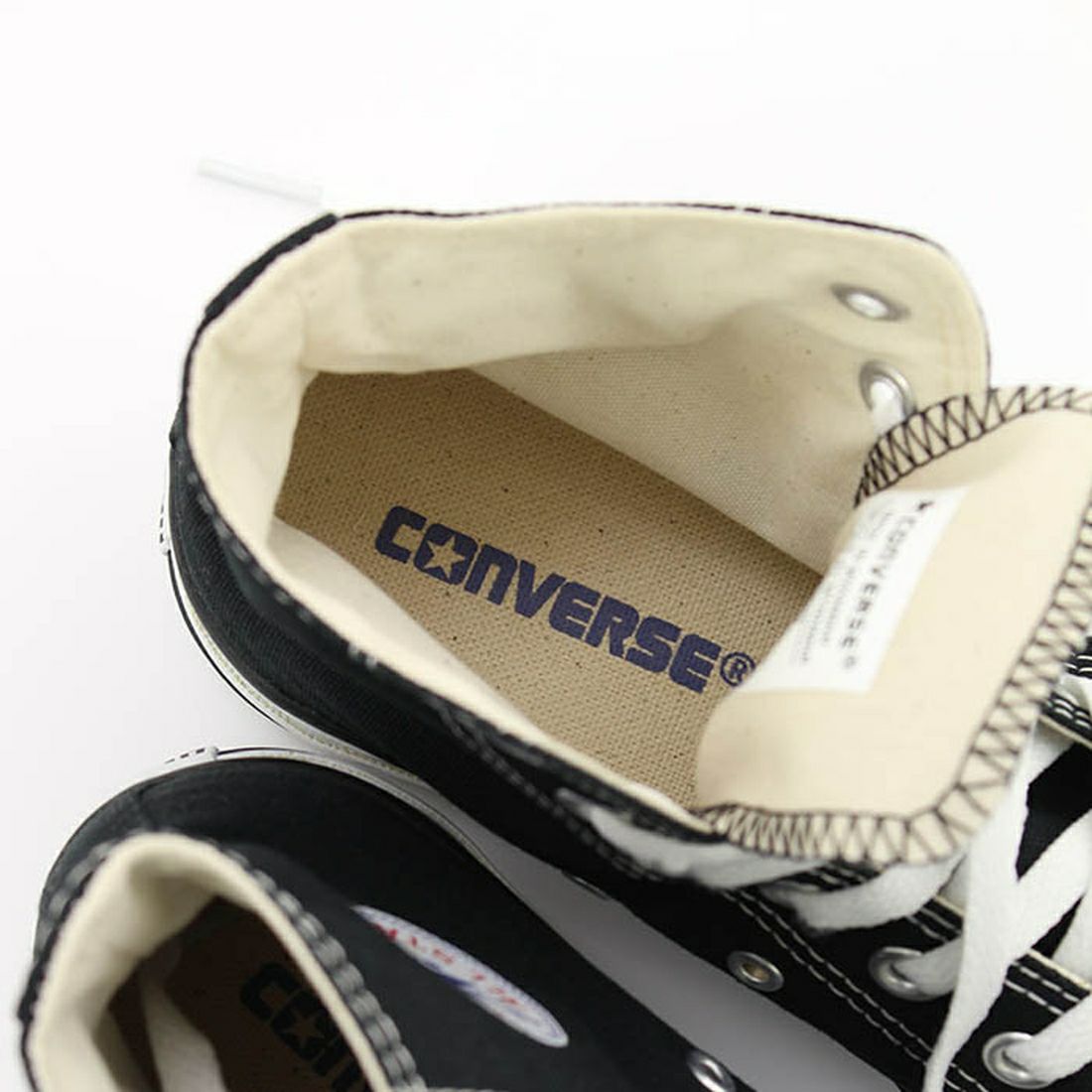 CONVERSE [コンバース] オールスターHI キャンバススニーカー [CANVAS-AS-HI] 3010 ﾌﾞﾗｯｸ