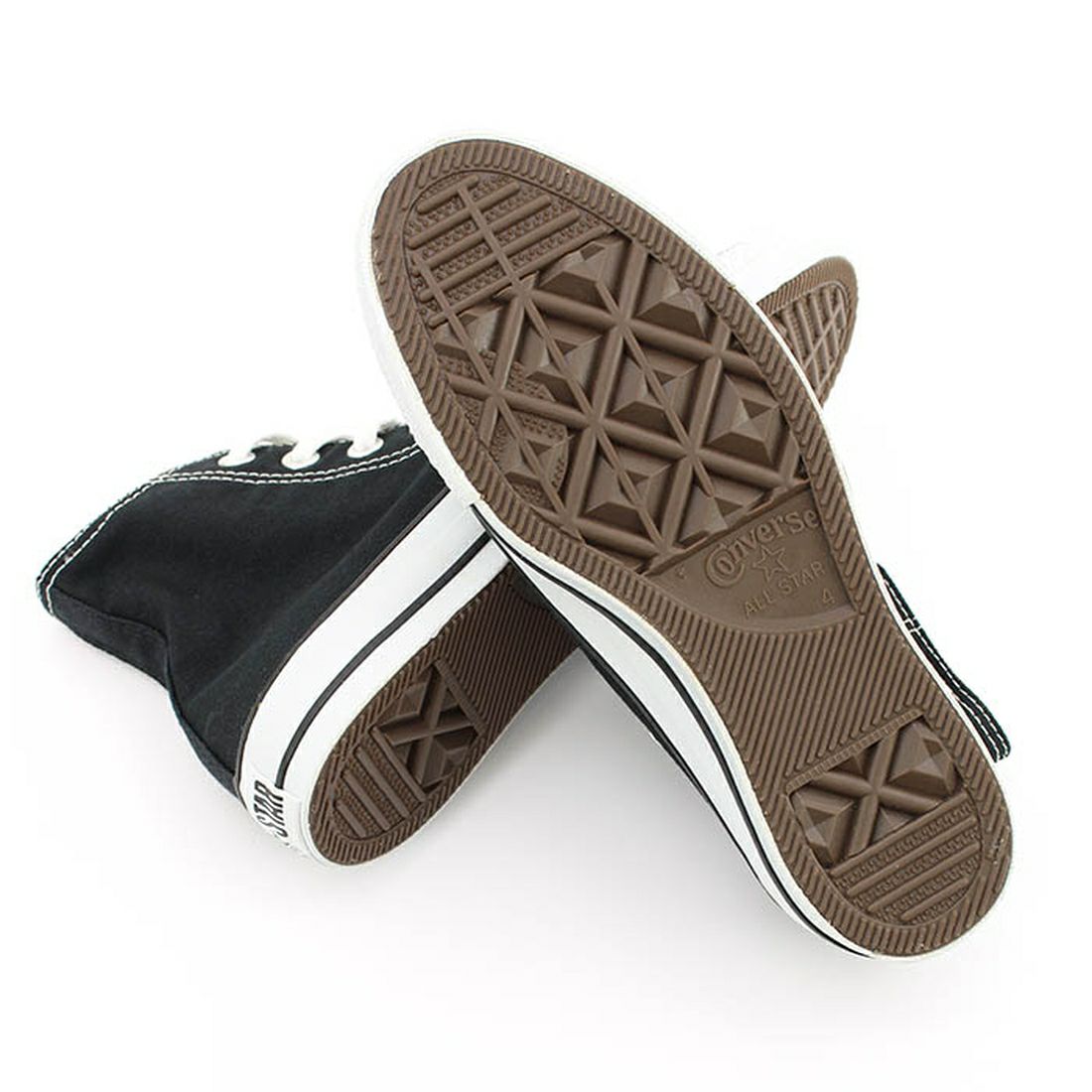 CONVERSE [コンバース] オールスターHI キャンバススニーカー [CANVAS-AS-HI] 3010 ﾌﾞﾗｯｸ