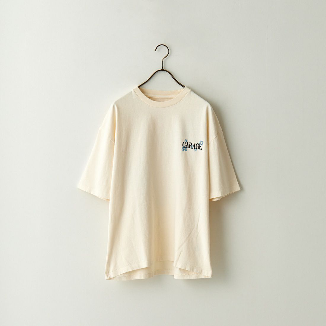Jeans Factory Clothes [ジーンズファクトリークローズ] DISCOプリントTシャツ [2322-420IN-B] OFF WHITE