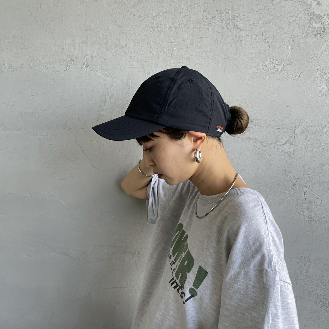 NANGA [ナンガ] ナイロンタッサーベースボールキャップ [NA2311-3B509] BLK