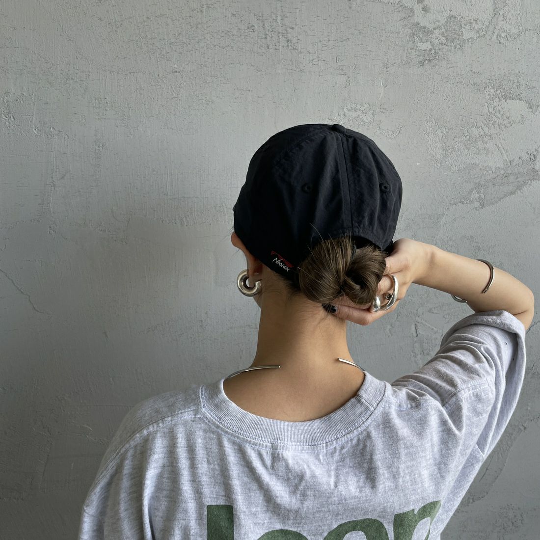 NANGA [ナンガ] ナイロンタッサーベースボールキャップ [NA2311-3B509] BLK