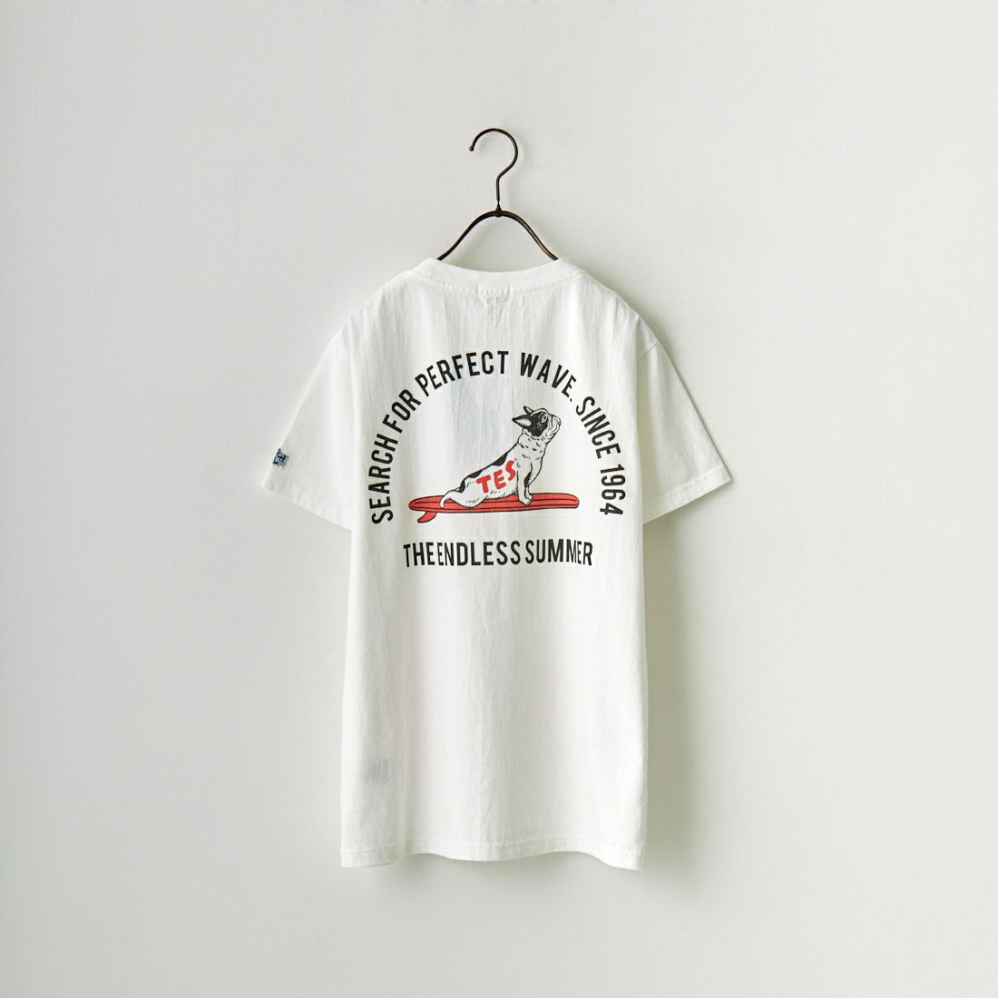 The Endless Summer [エンドレスサマー] 別注 YOGA BUHI バックプリントTシャツ [FH-23574518-JF] 07 WHITE