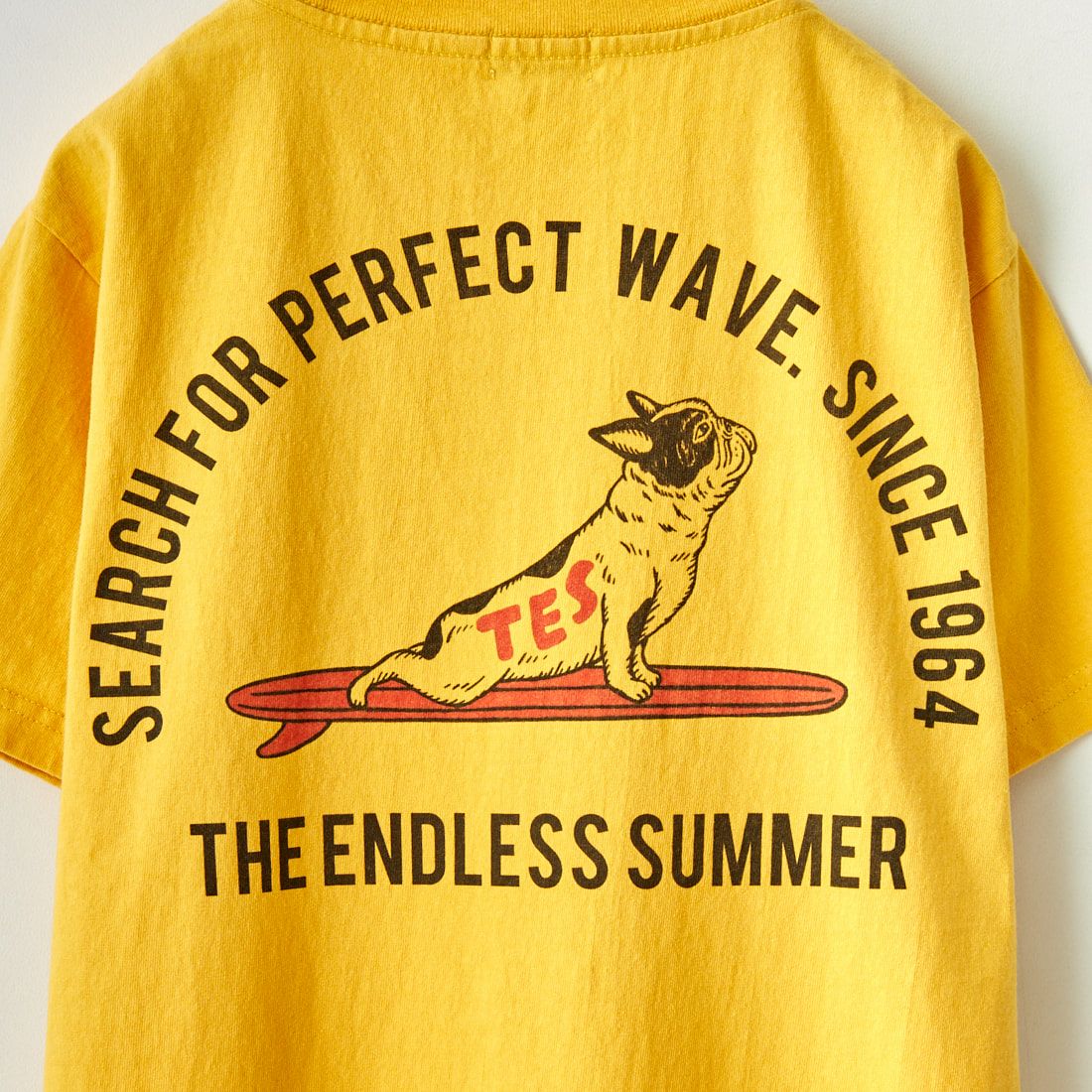 The Endless Summer [エンドレスサマー] 別注 YOGA BUHI バックプリントTシャツ [FH-23574518-JF] 43 YELLOW
