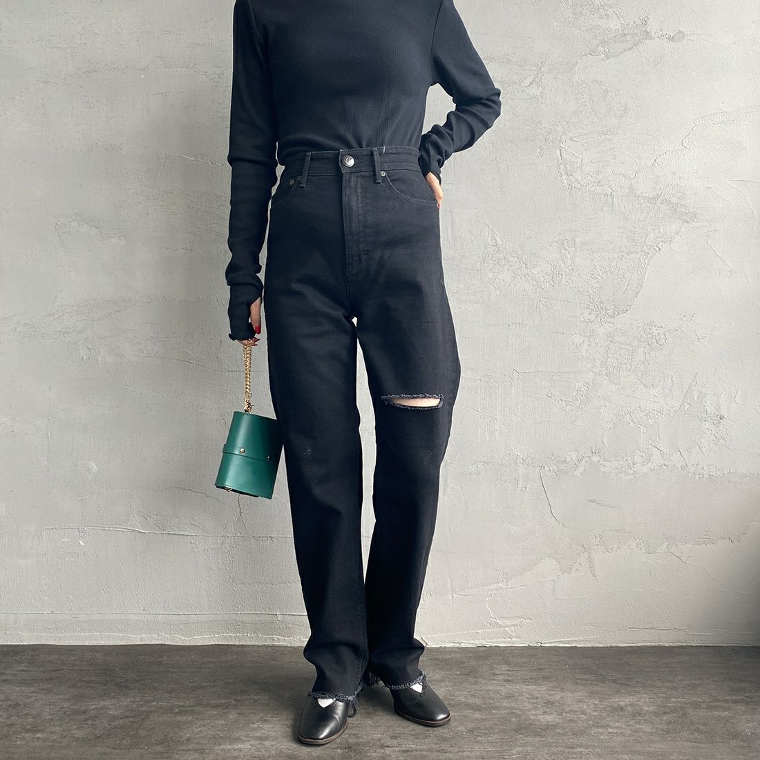 YANUK [ヤヌーク] ボーイズストレートデニム LEA/レア [57111231  