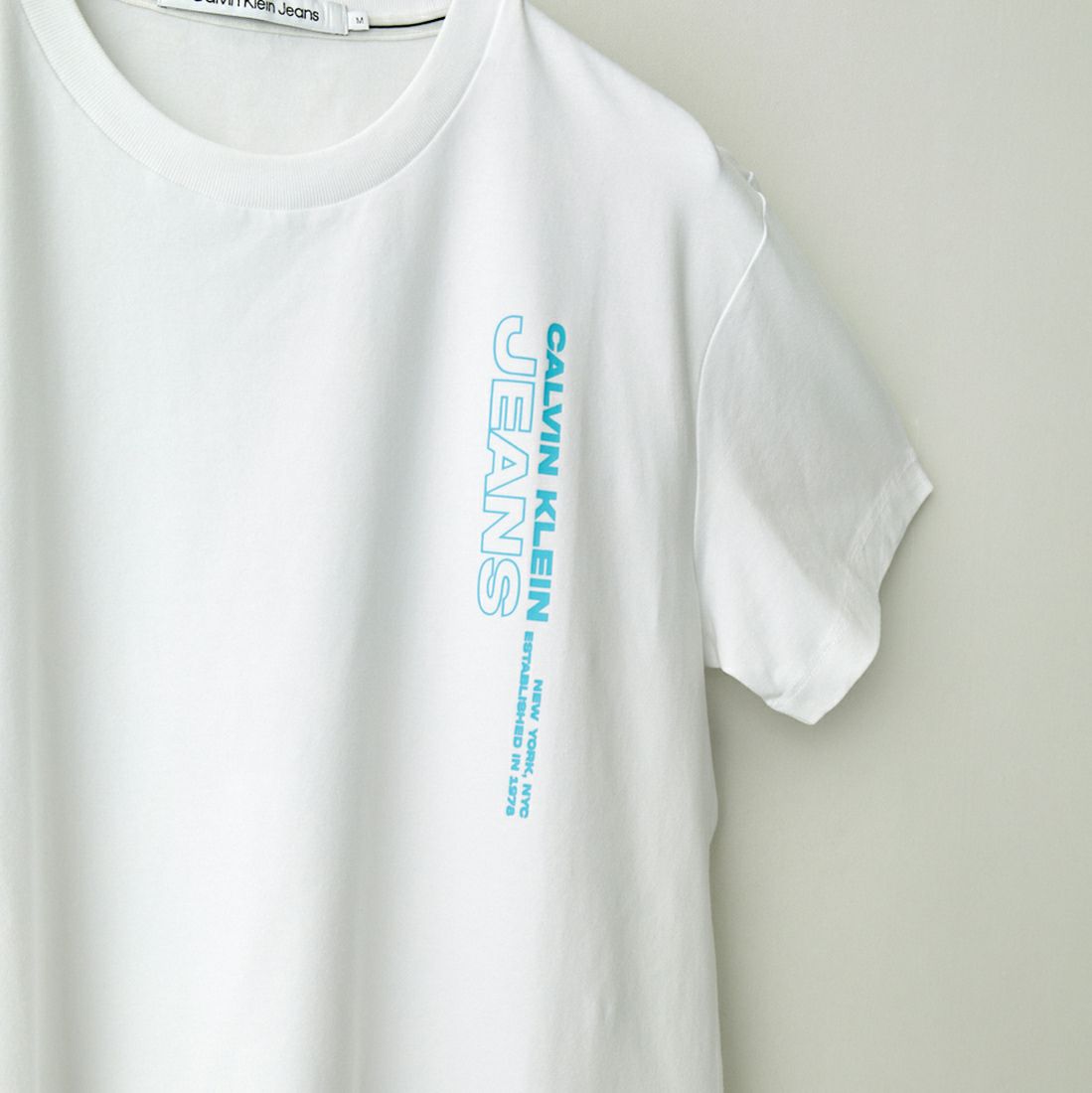 Calvin Klein Jeans [カルバンクライン ジーンズ] アウトラインロゴTシャツ [J30J323925] YAF