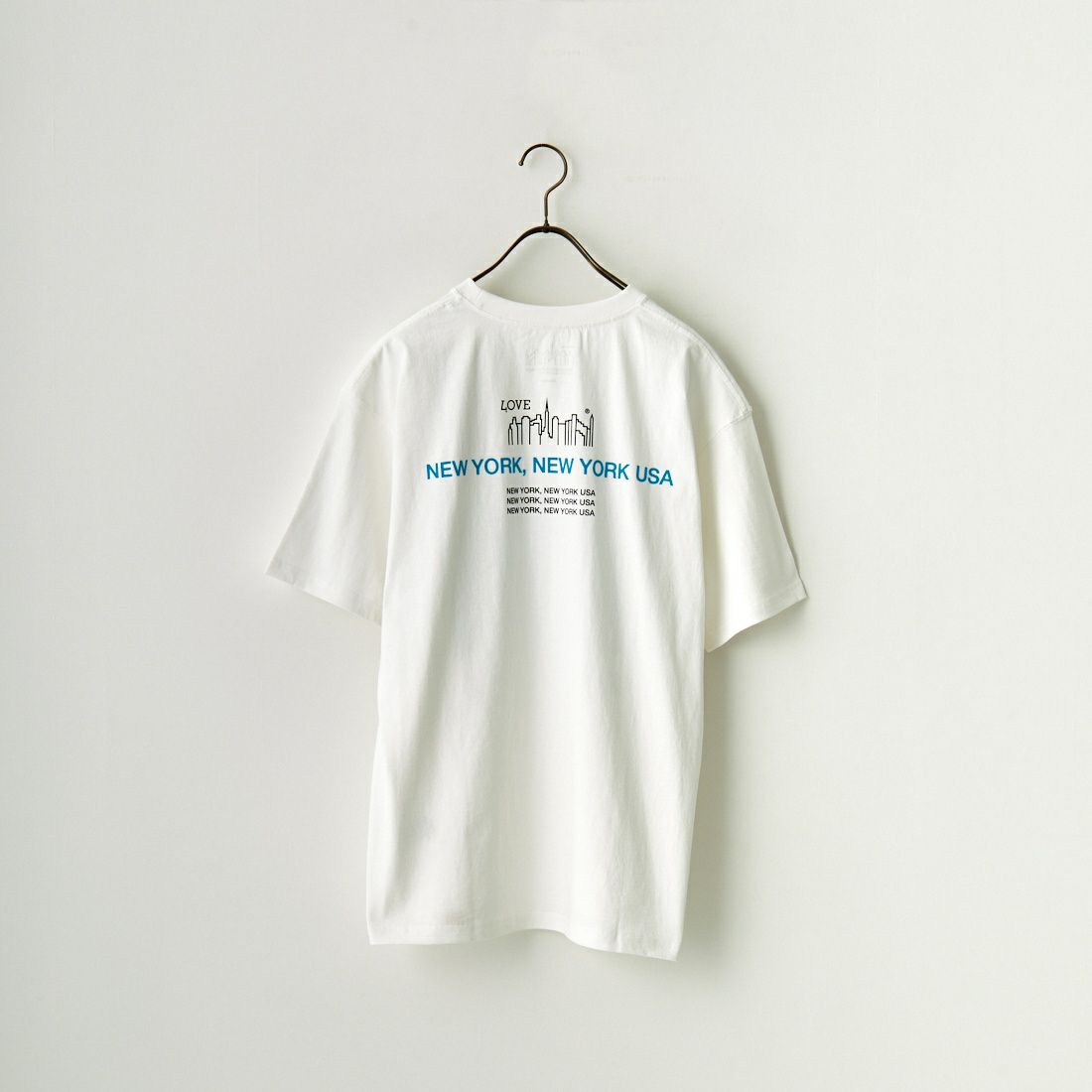 MANHATTAN PORTAGE [マンハッタンポーテージ] ショートスリーブプリントTシャツ [23FW-MP-M550] 01 WHITE
