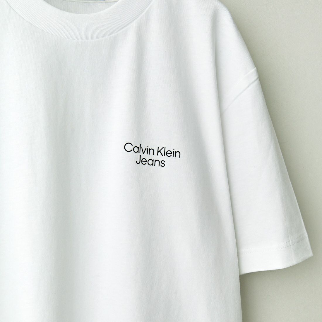 Calvin Klein Jeans [カルバンクライン ジーンズ] ロゴプリントTシャツ [J30J323765] YAF