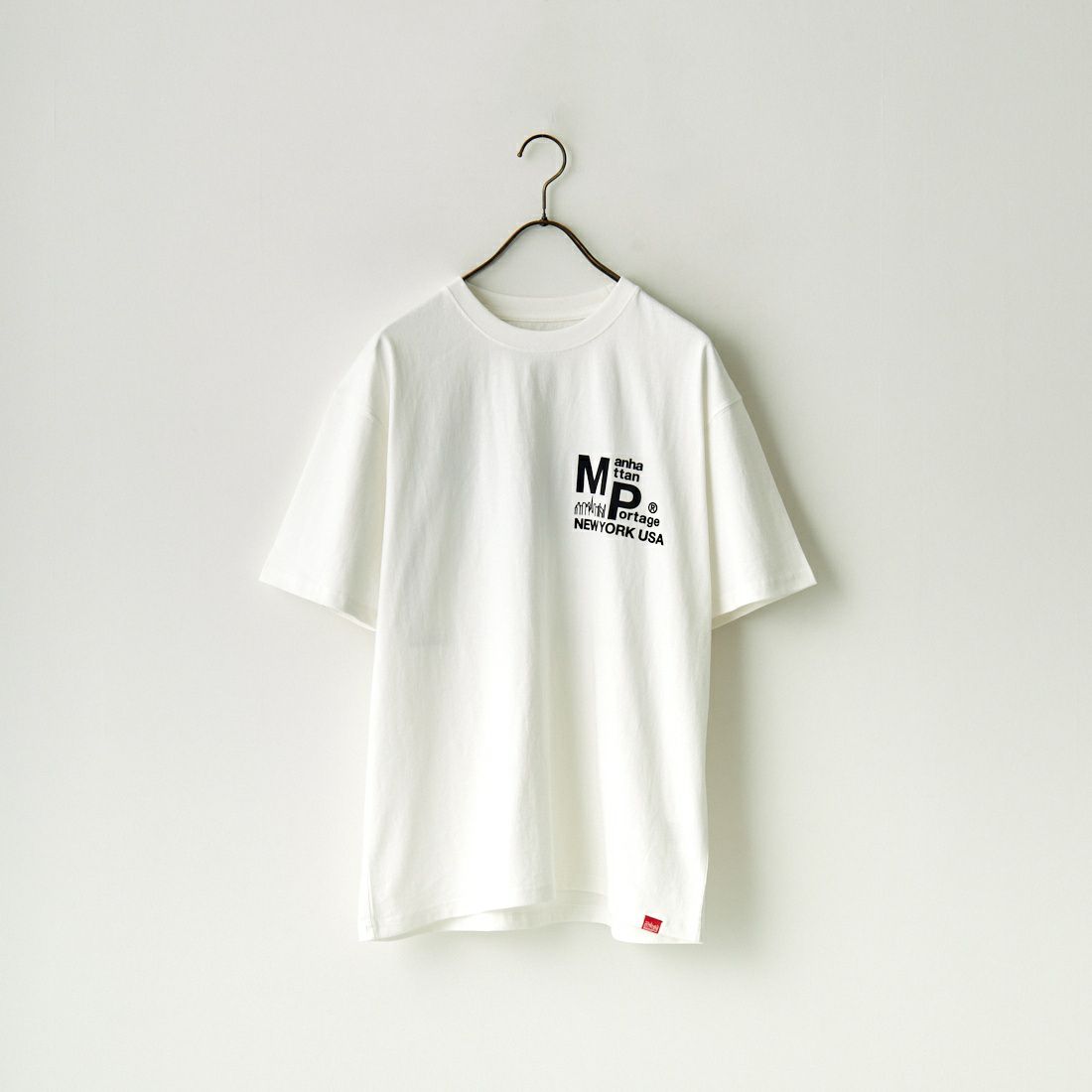 MANHATTAN PORTAGE [マンハッタンポーテージ] ショートスリーブプリントTシャツ [23FW-MP-M554] 01 WHITE