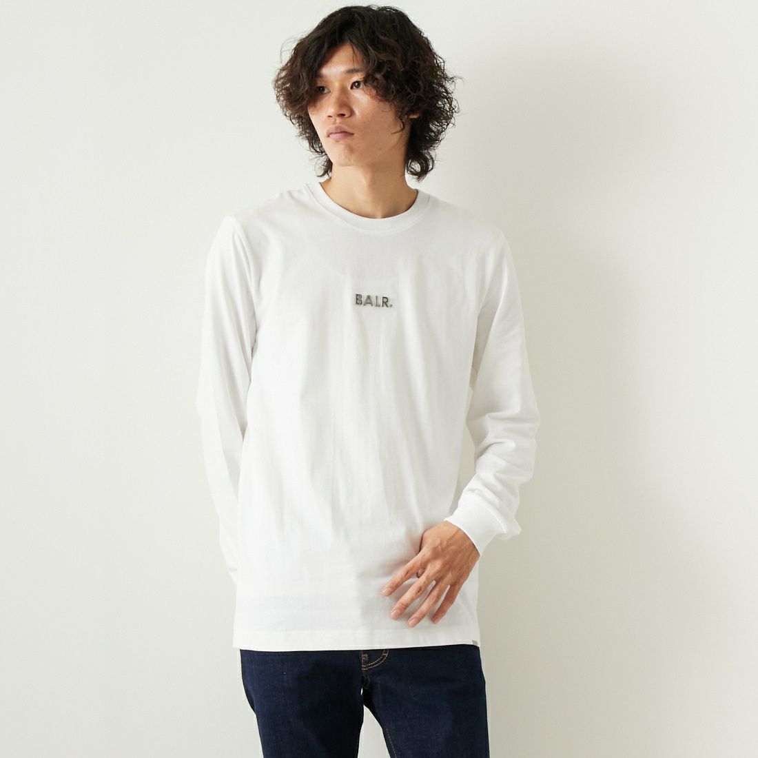 BALR. [ボーラー] ロゴプレート ロングスリーブTシャツ [B11111050]