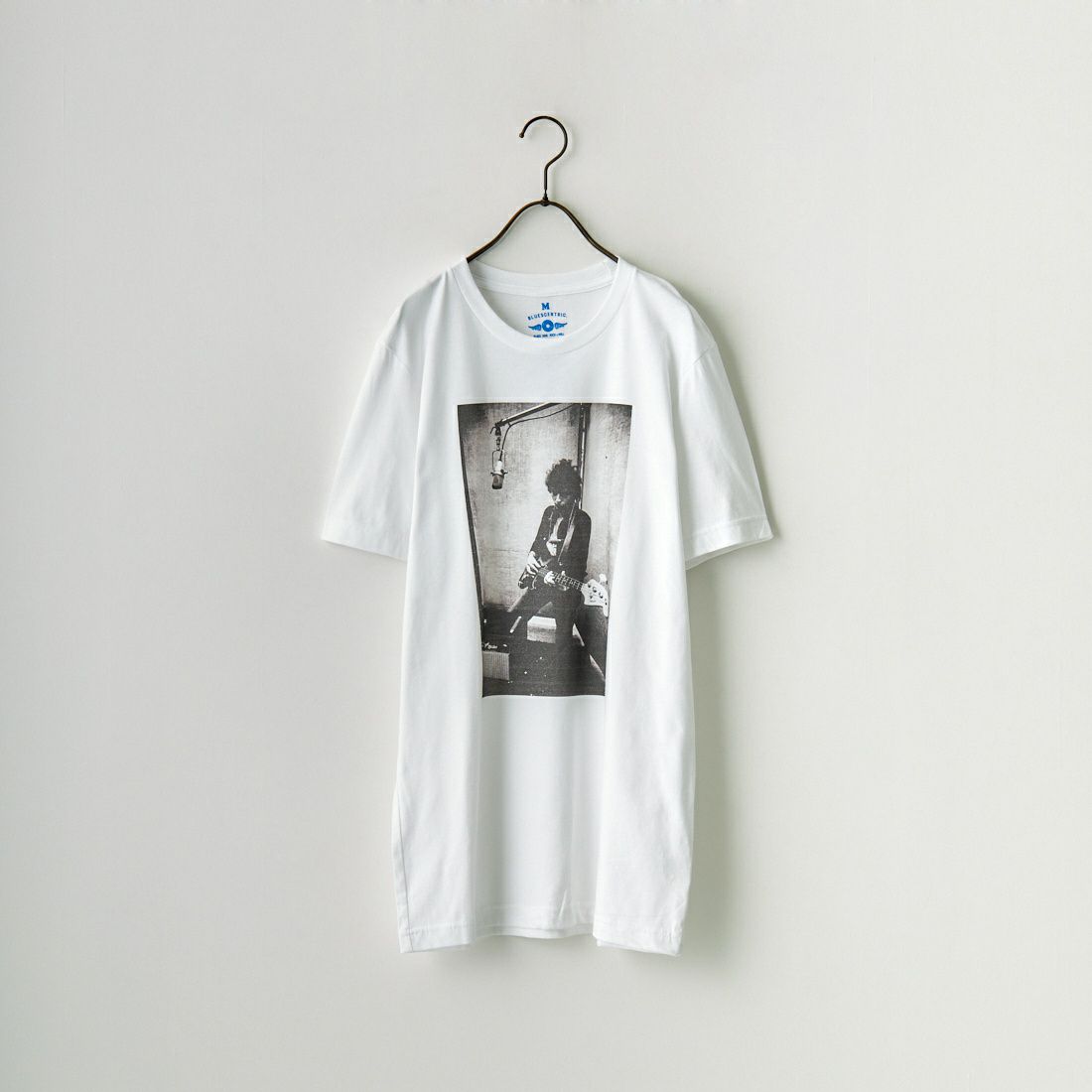 BLUESCENTRIC [ブルースセントリック] ボブ・ディラン ベースギターTシャツ [BC120017000] M White