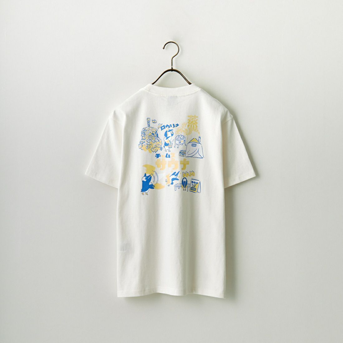 CHUMS [チャムス] サウナTシャツ [CH01-2392] W001 WHITE