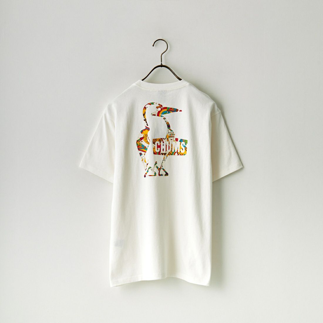 CHUMS [チャムス] ブービーロゴレインボーアイランズTシャツ [CH01-2389] W001 WHITE