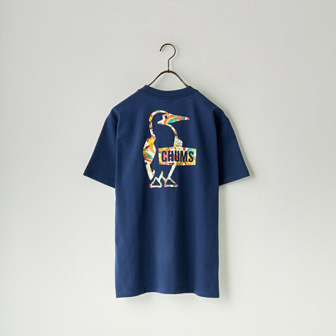 CHUMS [チャムス] ブービーロゴレインボーアイランズTシャツ [CH01-2389] N001 NAVY