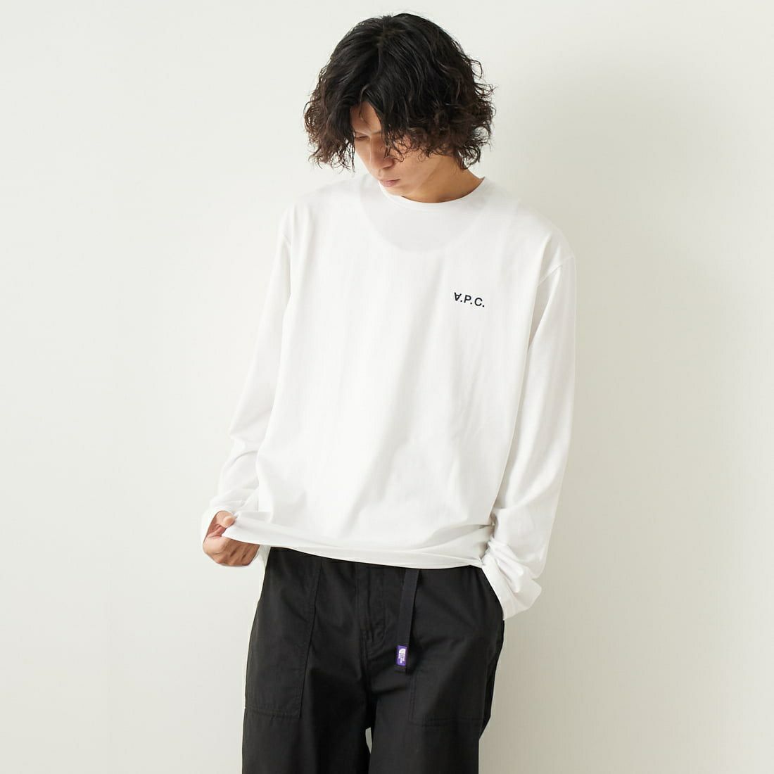 A.P.C. [アー・ペー・セー] VPCロゴ ロングスリーブTシャツ [T-SHIRT-FRANKIE]