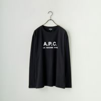 A.P.C. [アー・ペー・セー] ロゴプリント ロングスリーブTシャツ [RUE