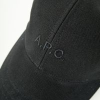 A.P.C. [アー・ペー・セー] ロゴ刺繍キャップ [CASQUETTE
