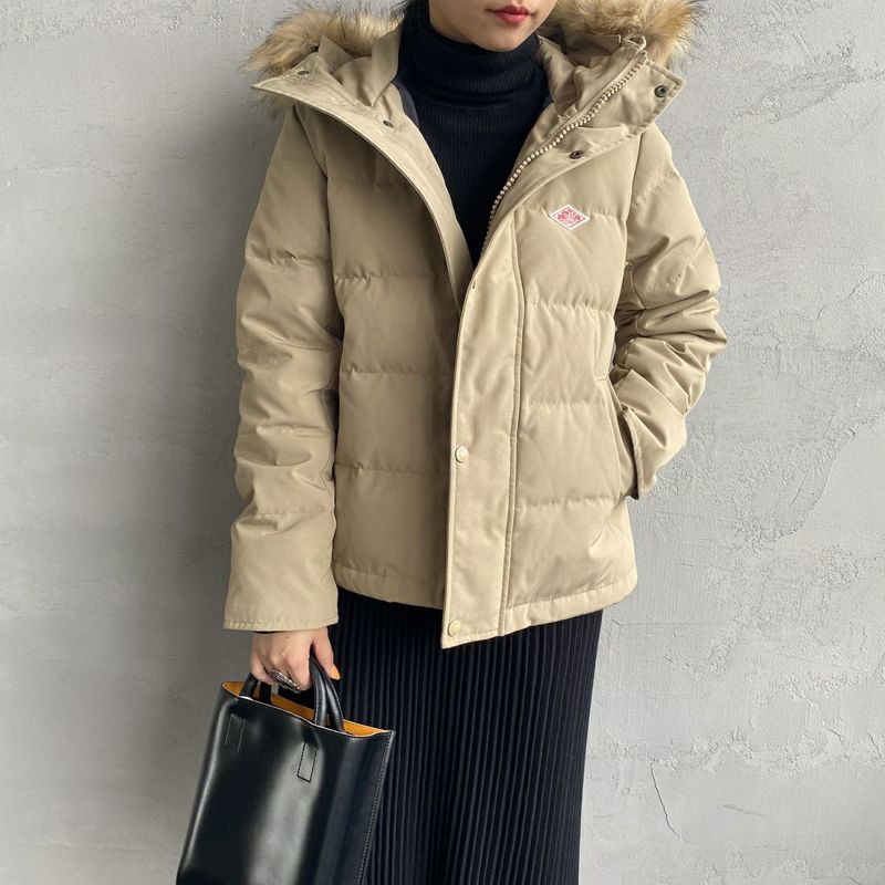 【予約商品】DANTON [ダントン] フェイクファーフーデッドダウンジャケット [DT-A0007LAS]